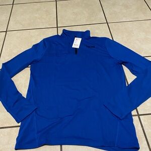 Vibrant Blue Long Sleeve Top